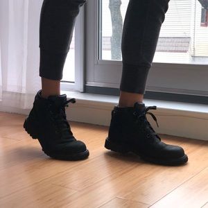 Timberland Donna Black Nubuck Boot